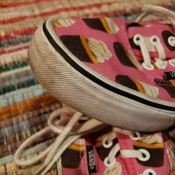 Pink Cupcake Vans - Picture 3 of 5